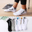 10 Pieces=5 Pairs Men Socks Mesh Breathable Short Basketball Socks Summer Cotton Sports Socks Absorb Sweat Ankle socks Set Meias