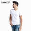 SIMWOOD 2021 Summer New Solid Basic t shirt Men Skinny O-neck Cotton Slim Fit tshirt Male High Quality Breathable Tees 190115