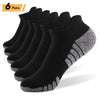 6Pairs Sports Ankle Socks AthleticMLow-cut Socks Thick Knit Socks Outdoor Fitness Breathable Quick Dry Wear-resistant Warm Socks