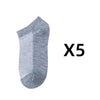 5 Pairs Breathable Women's Sports Socks Short Ankle Socks Women Solid Mesh High Quality Female Cycling Running Boat Socks