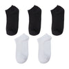 5 Pairs Breathable Women's Sports Socks Short Ankle Socks Women Solid Mesh High Quality Female Cycling Running Boat Socks